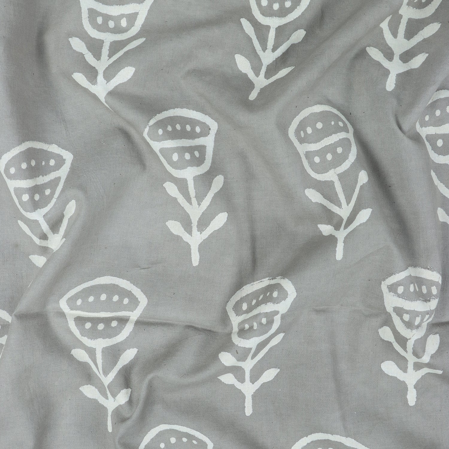 Premium Kashish Floral Hand Block Print Cotton Fabric