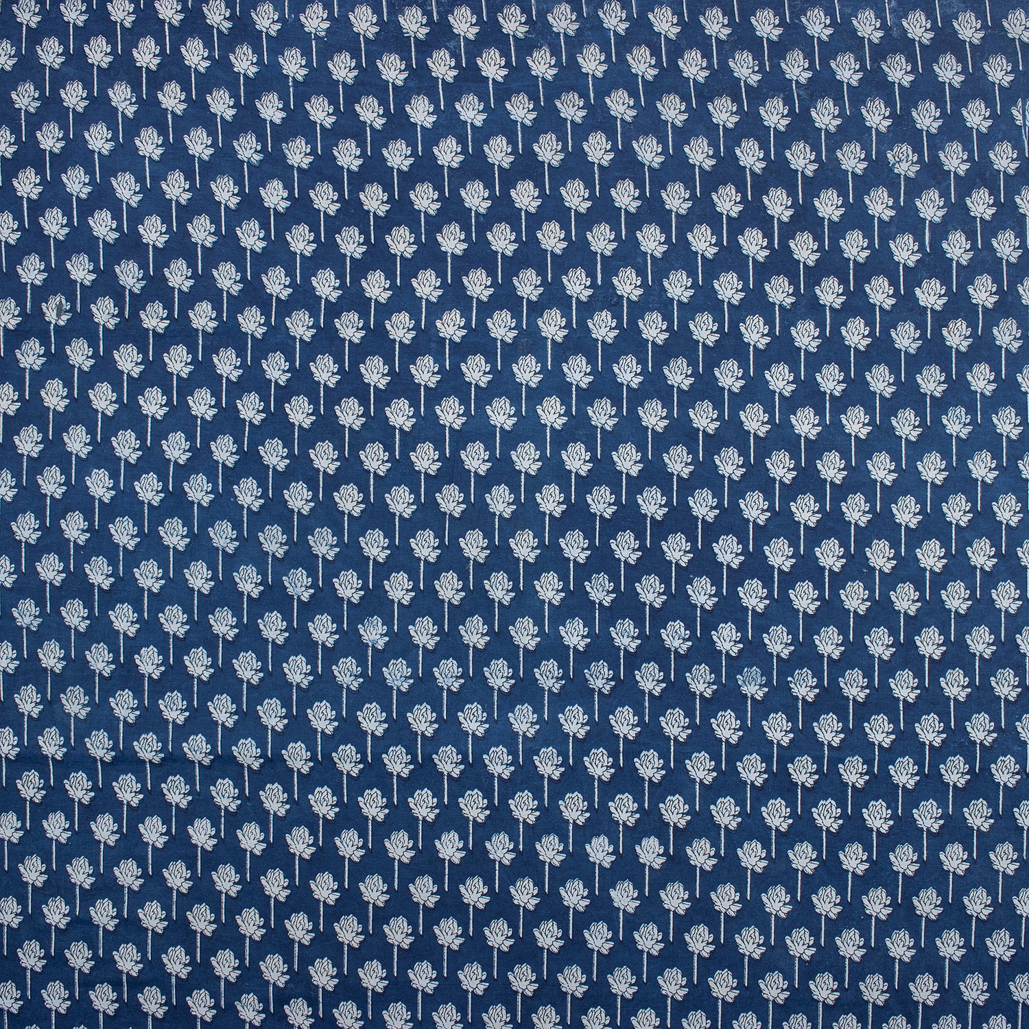 Premium Natural Dyed Booti Floral Organic Cotton Fabric