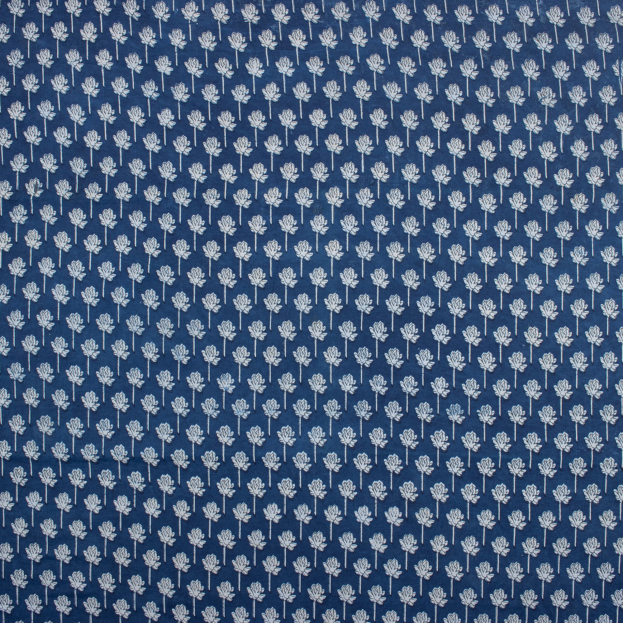Premium Natural Dyed Booti Floral Organic Cotton Fabric