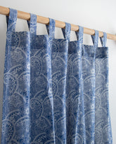 Premium Organic Cotton Block Printed Curtains In India
