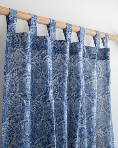 Premium Organic Cotton Block Printed Curtains In India