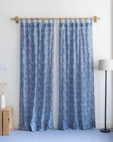 Premium Organic Cotton Block Printed Curtains In India