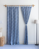 Premium Organic Cotton Block Printed Curtains In India