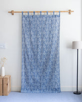Premium Organic Cotton Block Printed Curtains In India