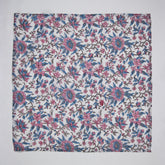 Premium Pink Floral Hand Printed Cotton Napkins Cloth