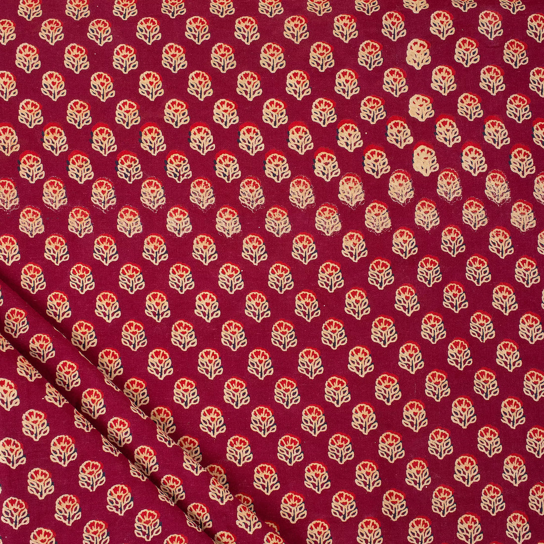 Premium Quality Ajrakh Printed Fabric