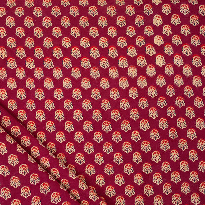 Premium Quality Ajrakh Printed Fabric