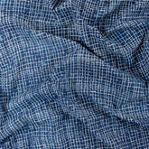 Premium Quality Blue Abstract Printed Cotton Fabric
