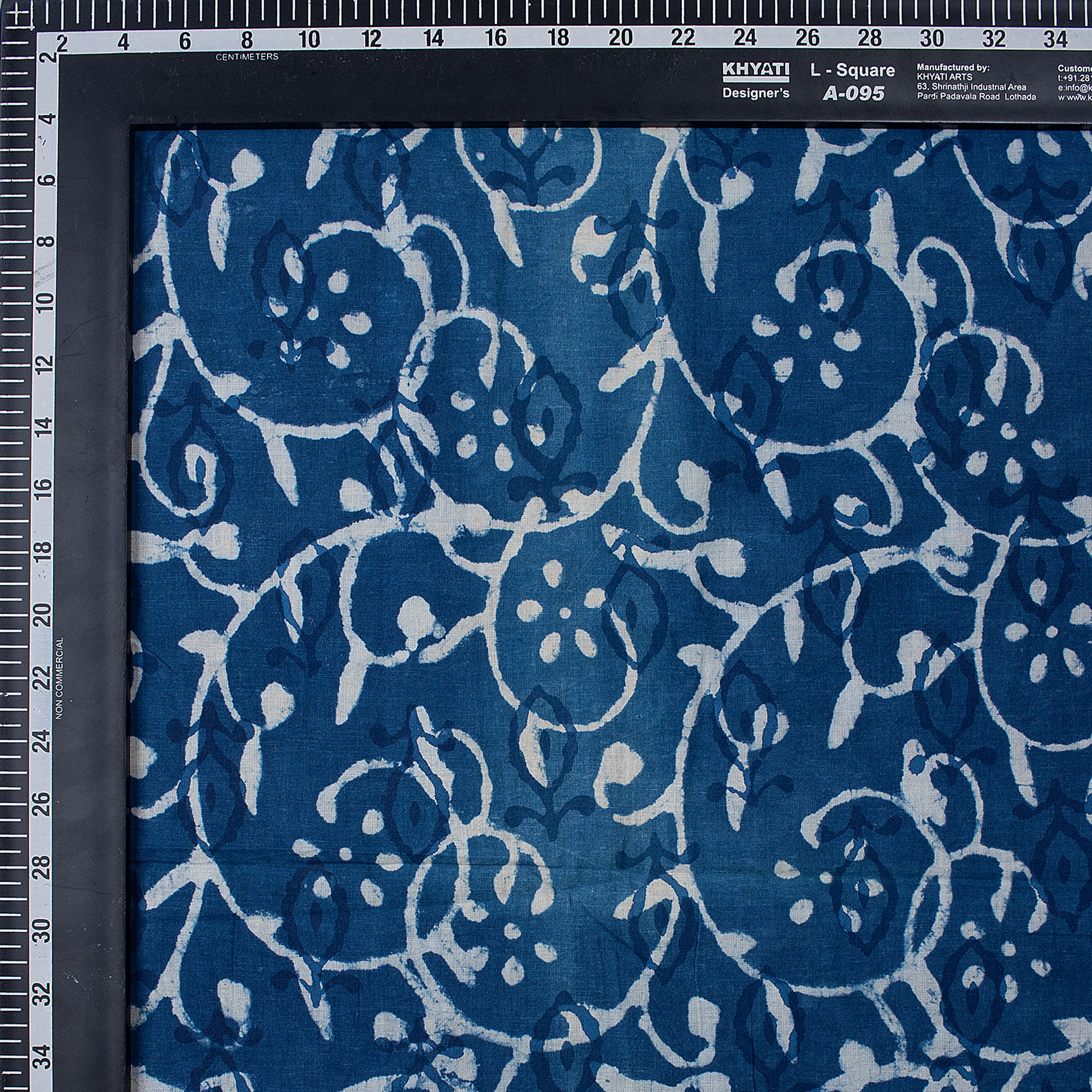 Premium Quality Jaal Printed Cotton Yard Fabric