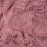 Premium Quality Solid Cotton Waffle Fabric