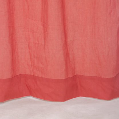 Premium Rosy Pink 100% Cotton Curtains