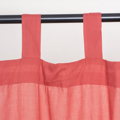 Premium Rosy Pink 100% Cotton Curtains