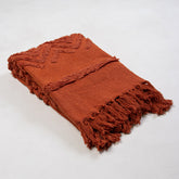 Premium Solid Hand Dyed Cotton solid Throws