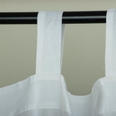 Premium Solid White Cotton Curtains For Living Room