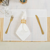 Premium White Indian Cotton Table Runner