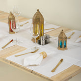 Premium White Indian Cotton Table Runner