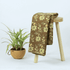 Premium Yellow Hand Block Printed Cotton Dabu Fabric