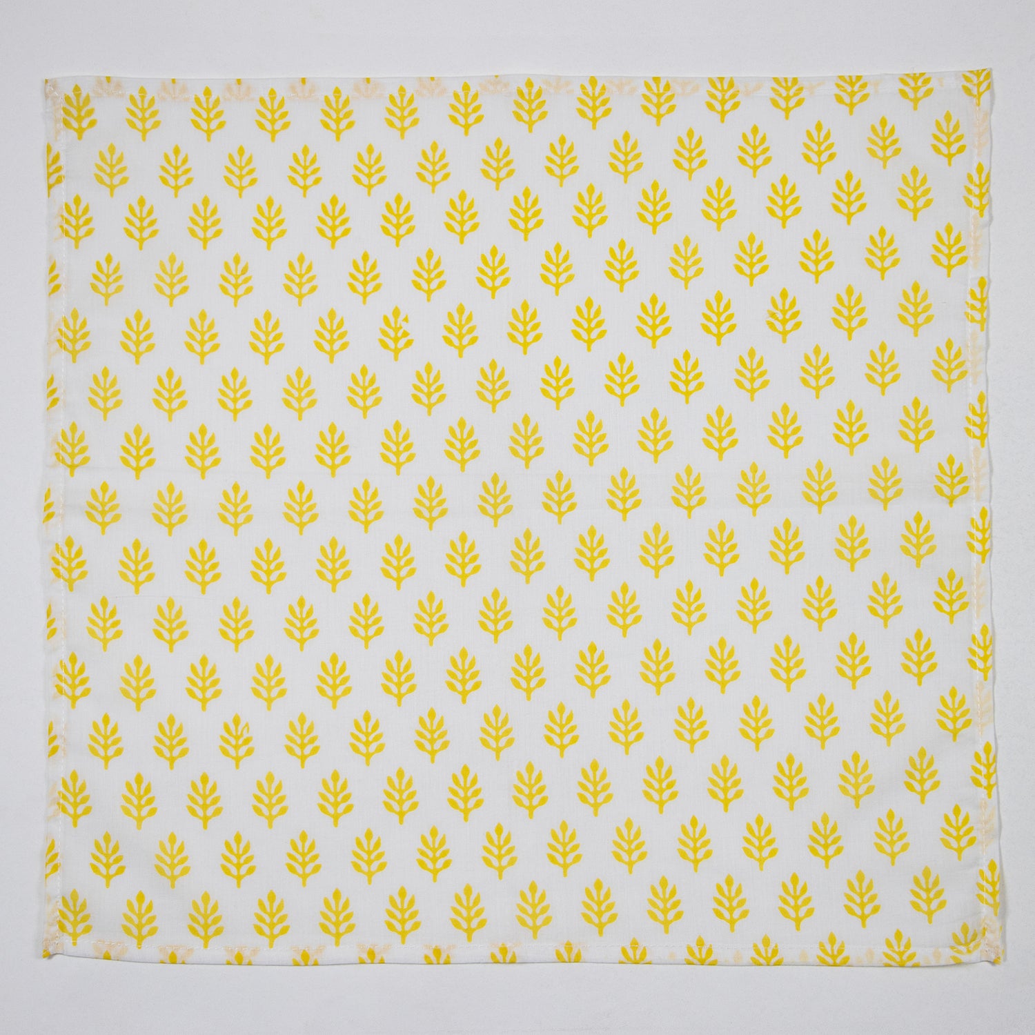 Pure Cotton Booti Hand Block Printed Cloth Napkin