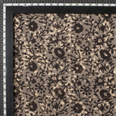 Pure Cotton Dabu Hand Block Printed Kantha Fabric