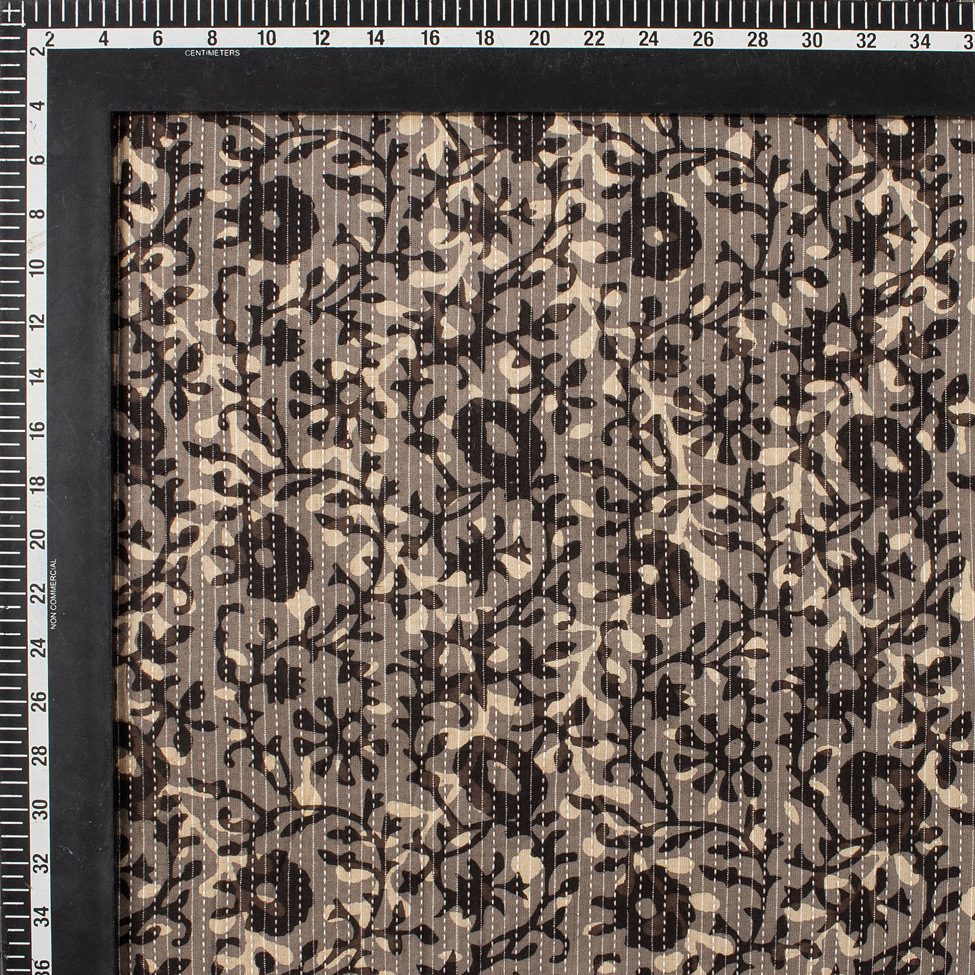 Pure Cotton Dabu Hand Block Printed Kantha Fabric