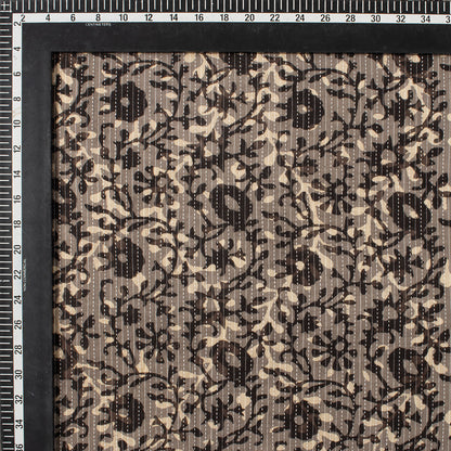 Pure Cotton Dabu Hand Block Printed Kantha Fabric