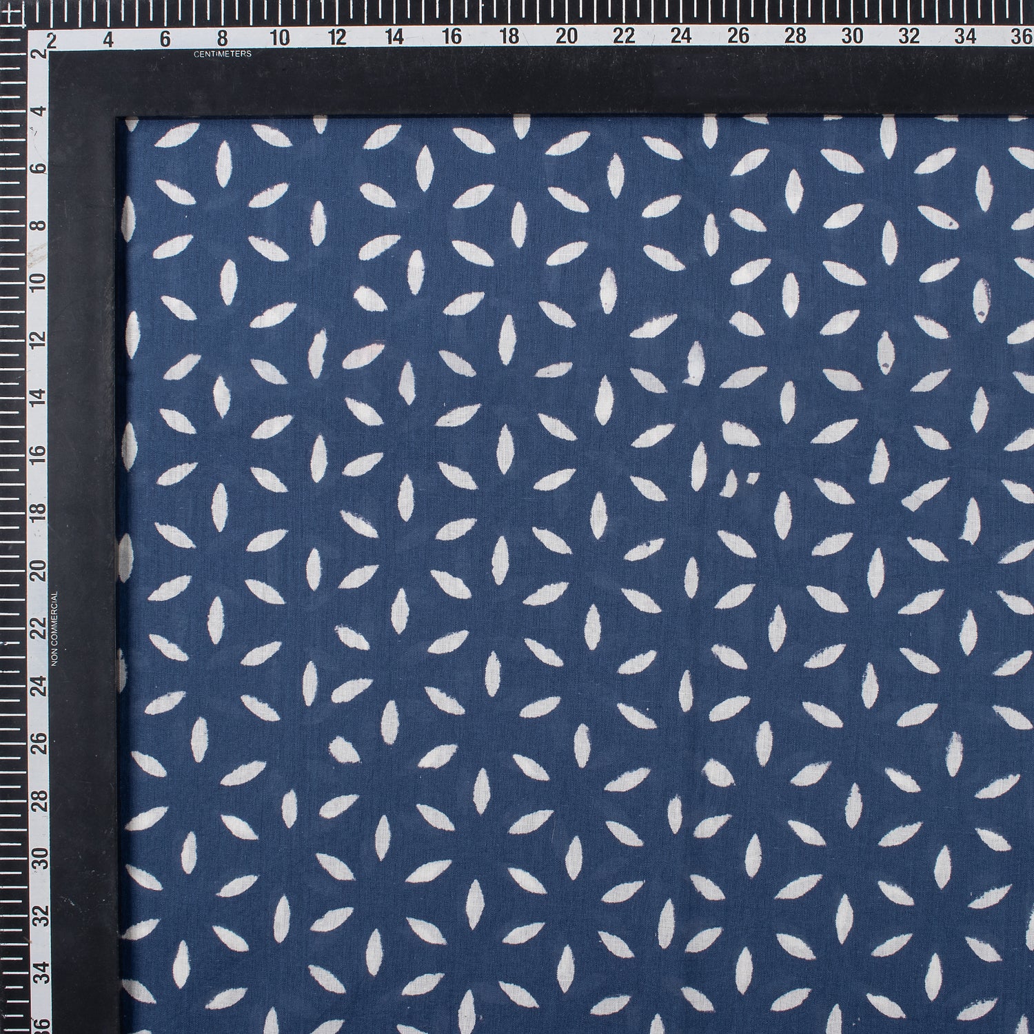 Pure Cotton Hand Block Printed Discharge Fabric