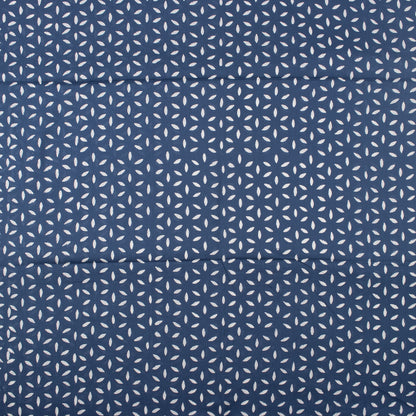 Pure Cotton Hand Block Printed Discharge Fabric