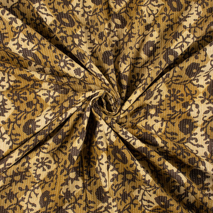 Pure Cotton Hand Printed Dabu Kantha Fabric