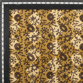 Pure Cotton Hand Printed Dabu Kantha Fabric