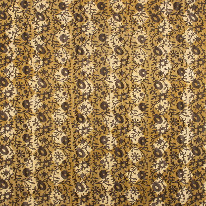 Pure Cotton Hand Printed Dabu Kantha Fabric