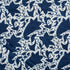 Pure Cotton Hand Printed Indigo Fabric