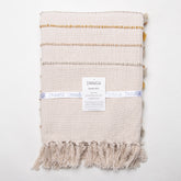 Pure Cotton Hand Woven Striped Woven Throws