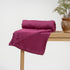 Pure Natural Dyed Cotton Gauze Throw Blanket