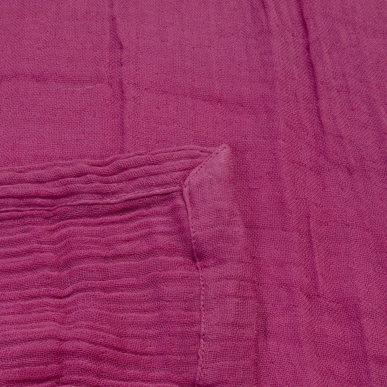 Pure Natural Dyed Cotton Gauze Throw Blanket