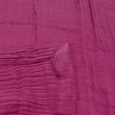 Pure Natural Dyed Cotton Gauze Throw Blanket