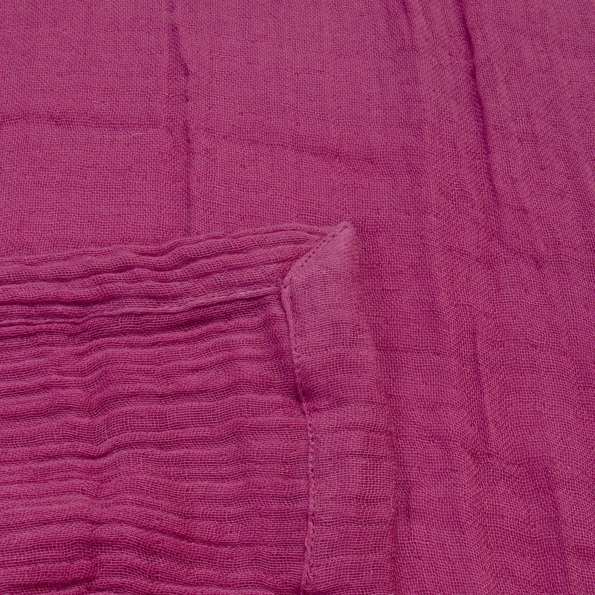 Pure Natural Dyed Cotton Gauze Throw Blanket