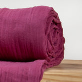 Pure Natural Dyed Cotton Gauze Throw Blanket