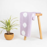 Purple Cotton Tie Dye Shibori Fabric