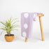Purple Cotton Tie Dye Shibori Fabric