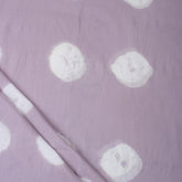 Purple Cotton Tie Dye Shibori Fabric