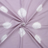 Purple Cotton Tie Dye Shibori Fabric