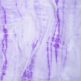 Purple Handcrafted Pure Cotton Tie Dye Shibori Fabric