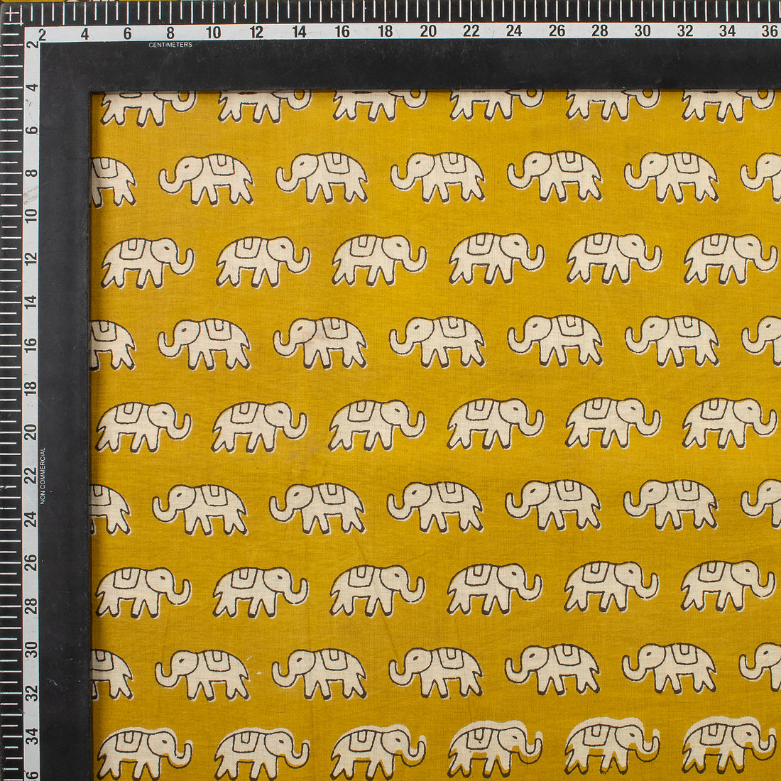 Quality Elephant Bagru Hand Block Printed Fabric