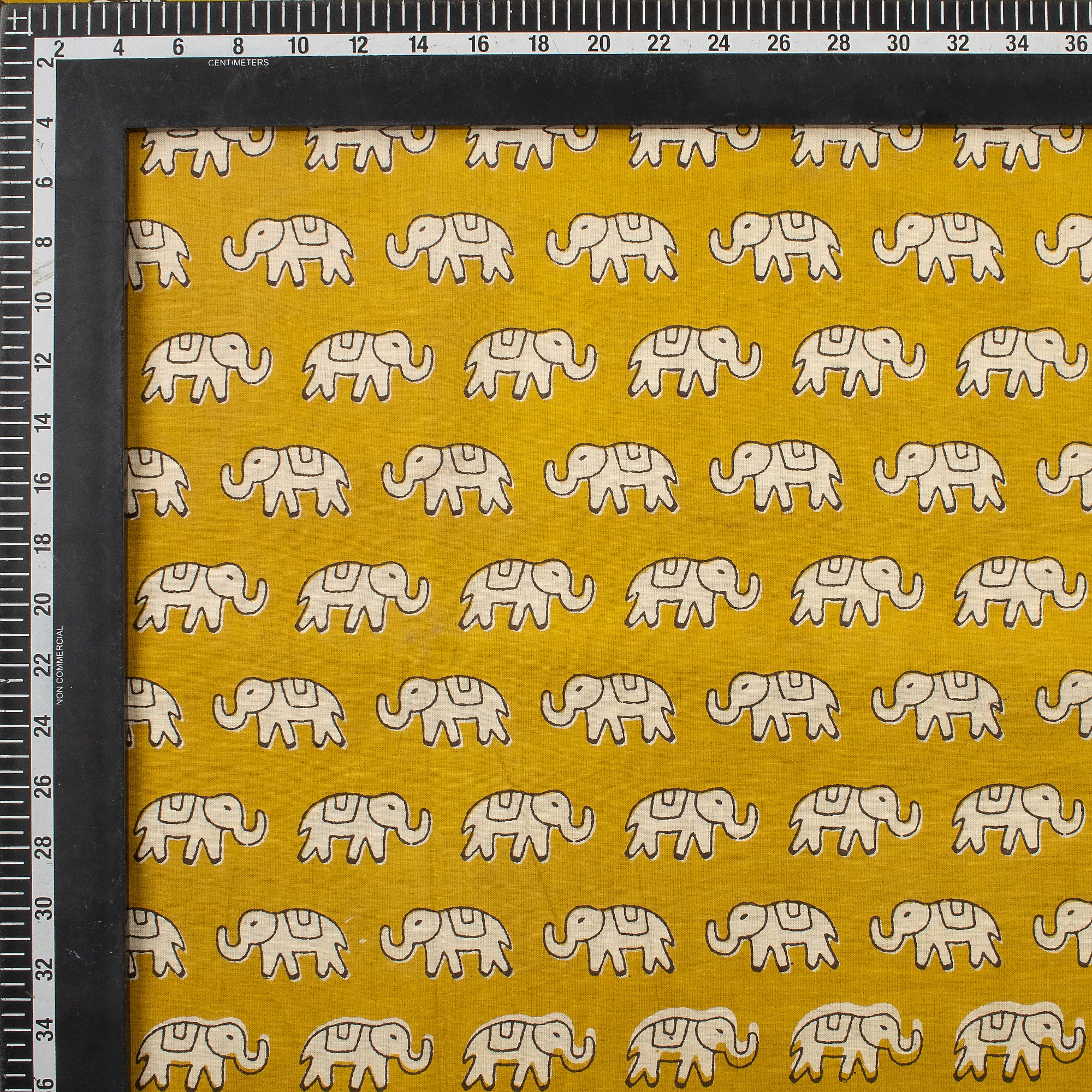 Quality Elephant Bagru Hand Block Printed Fabric