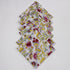 Quality Organic Cotton Red Floral Dinner Table Napkin