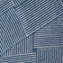 Stripe Handmade Indigo Blue Fabric