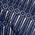 Indigo Blue Printed Pure Cotton Discharge Fabric