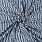 Stripe Block Printed Cotton Discharge Fabric for Dress Material