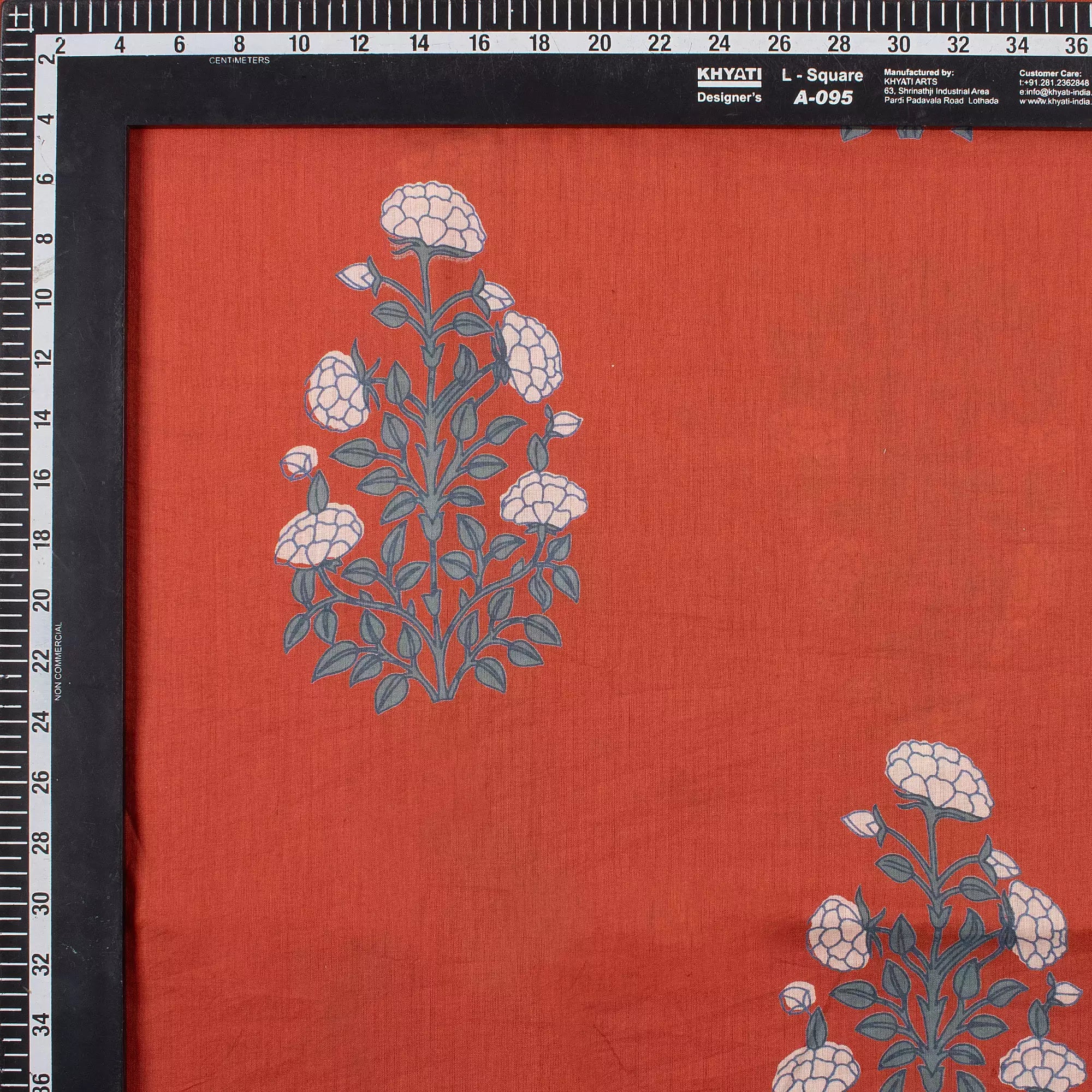 Premium Quality Boota Printed Discharge Fabric