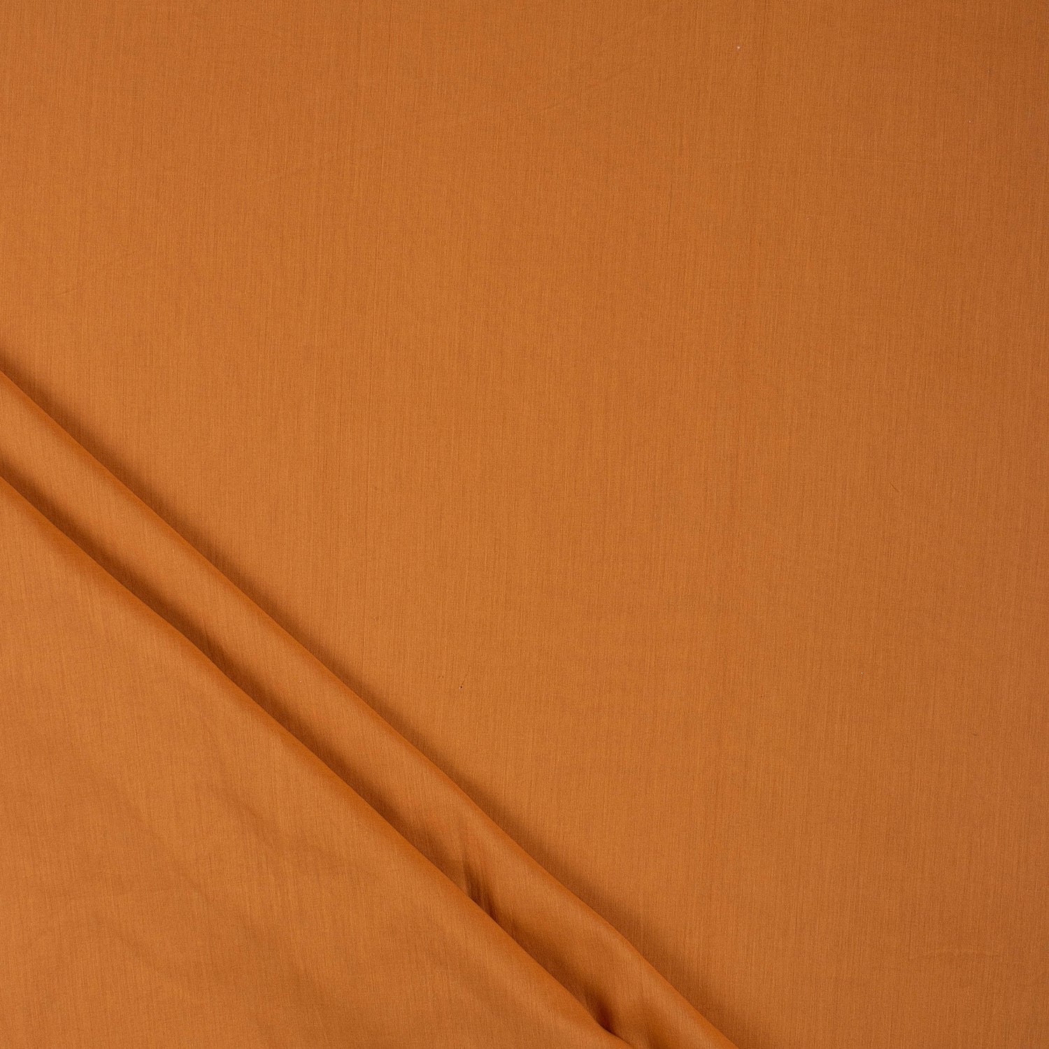 Orange Cotton Yarn Dyed Solid Fabric Online